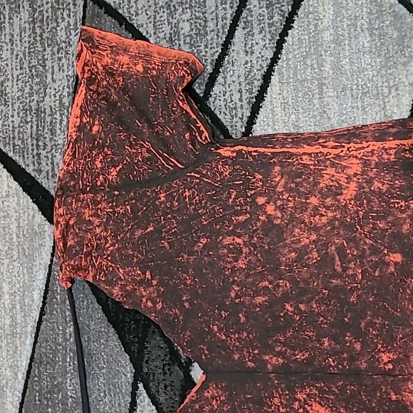 FAST & FURIOUS BY AFFLICTION V-NECK BURN-OUT TEE-SHIRT - Picture 13 of 15